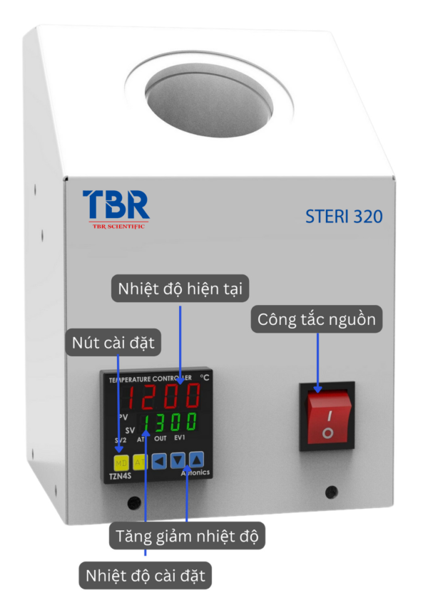 MÁY TIỆT TRÙNG DỤNG CỤ THÍ NGHIỆM B1201-E 6 may tiet trung 001