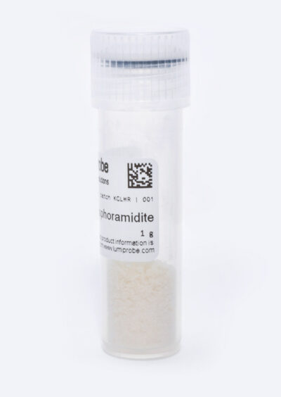Fluorescein photphoramidites và chất hỗ trợ được sử dụng để biến đổi đầu 3'- và bên trong đầu 5' của oligonucleotide. 7 FAM dT phosphoramidite 32