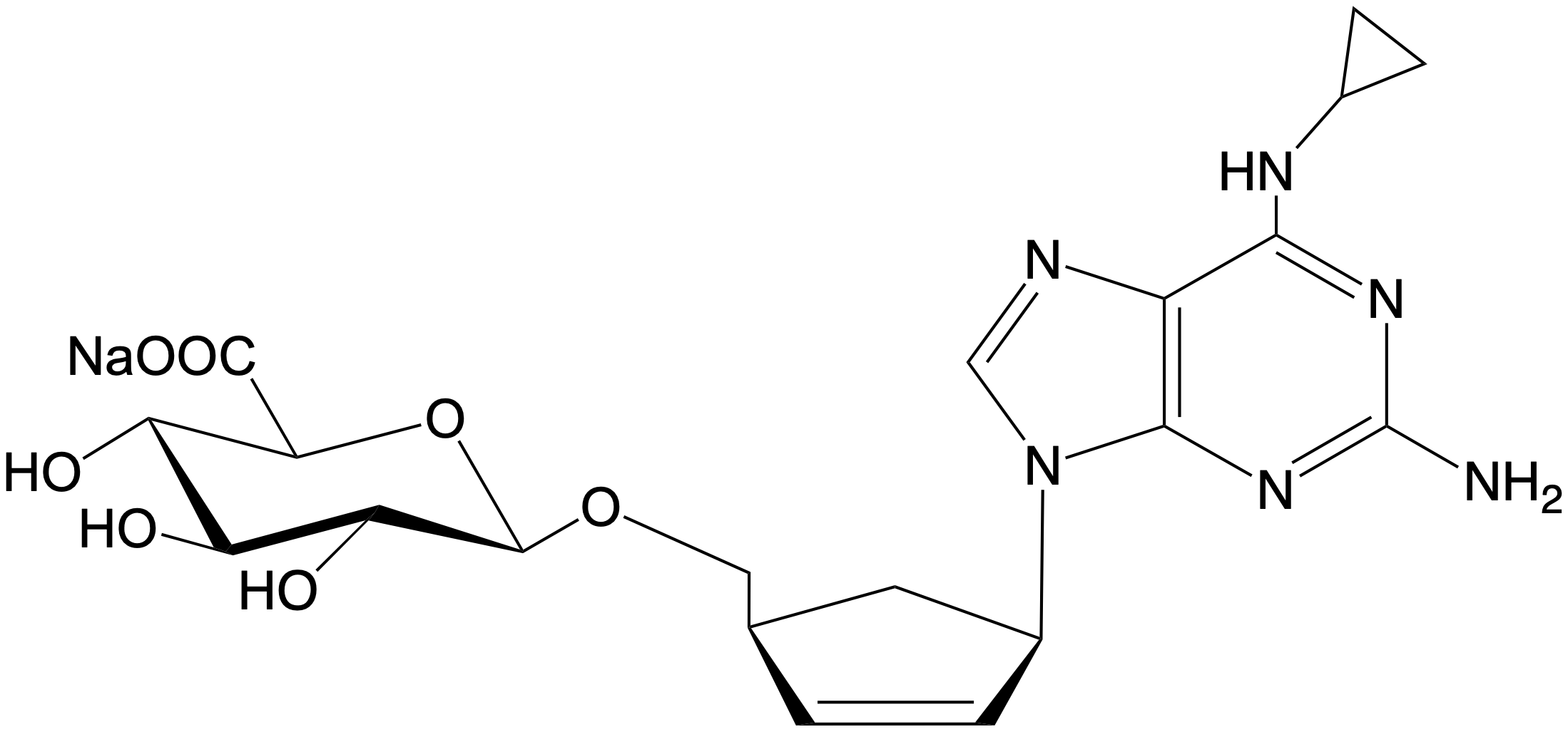 Abacavir 5′-β-D-glucuronide, BIOSYNTH (MA10017)