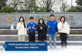THAM QUAN & ĐÀO TẠO KỸ THUẬT TẠI NHÀ MÁY YINGTAI